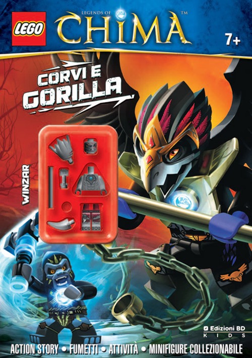 Corvi e gorilla. Legends of Chima. Lego