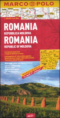 Romania, Repubblica Moldova 1:800.000