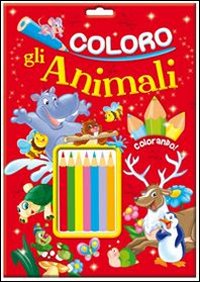 Coloro gli animali: selvaggi e del mare. Del bosco e della fattoria