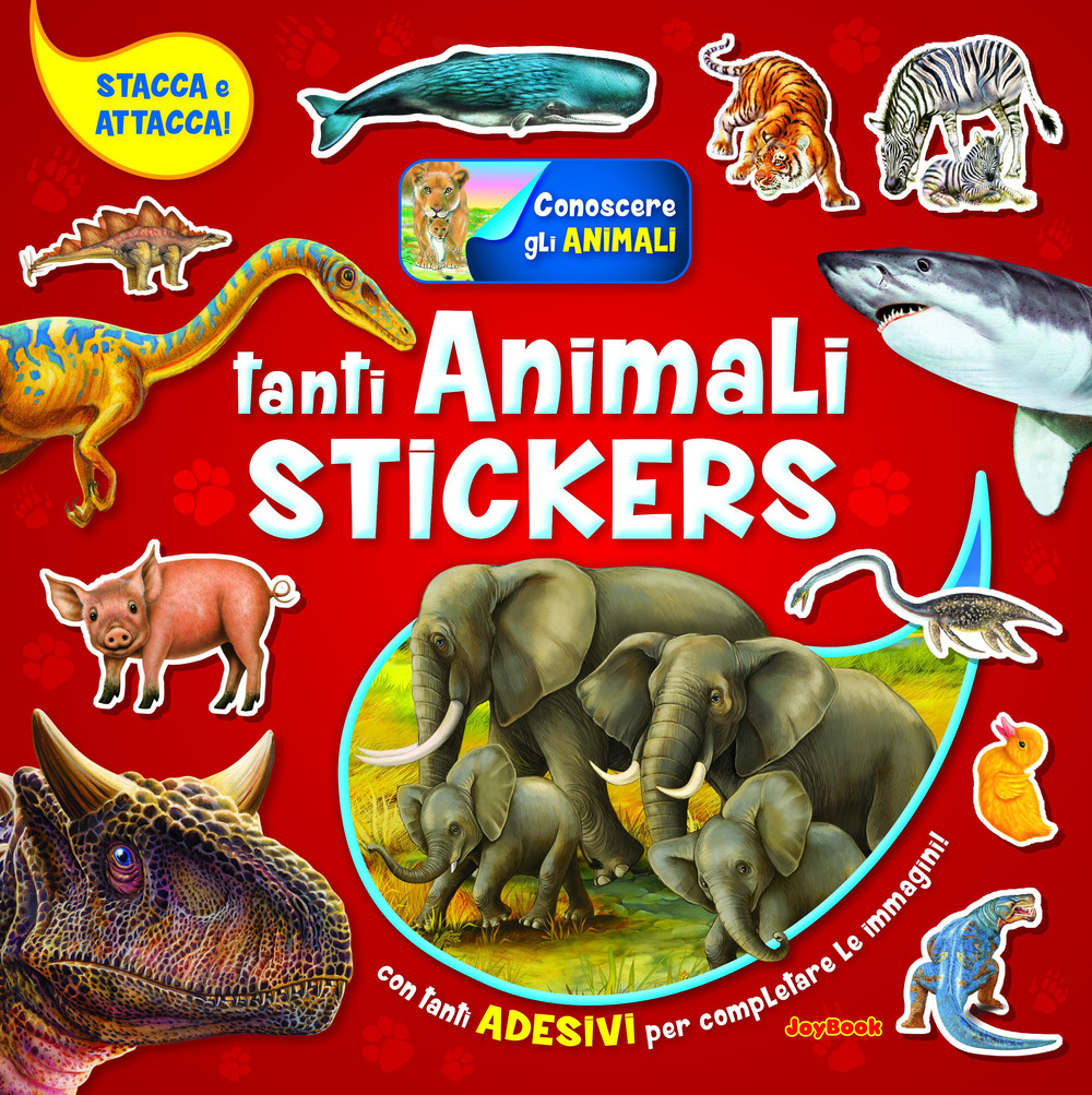 Tanti animali stickers. Con adesivi