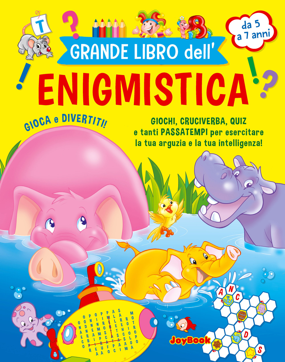Grande libro dell'enigmistica. Da 5-7 anni