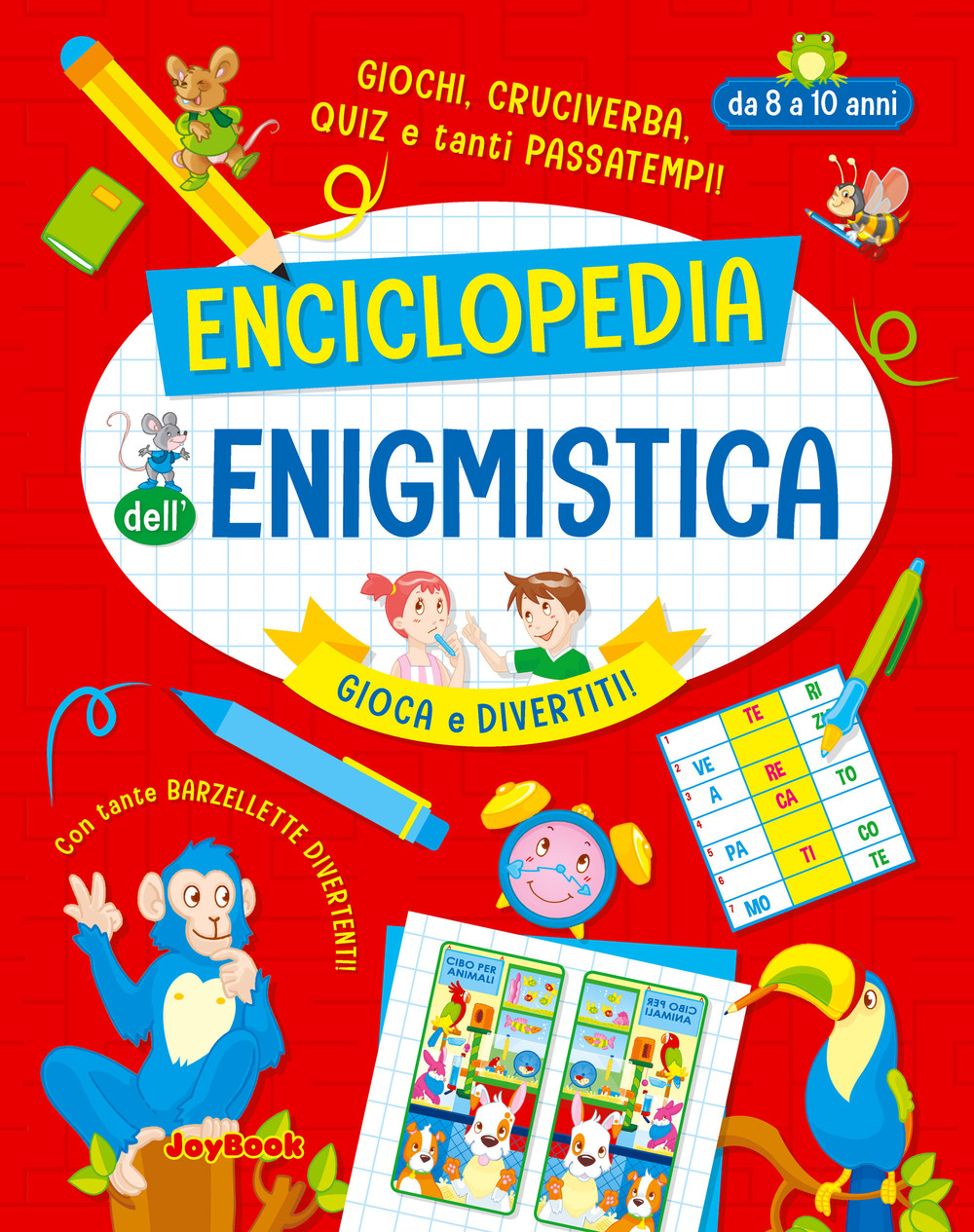 Enciclopedia dell'enigmistica 8-10 anni