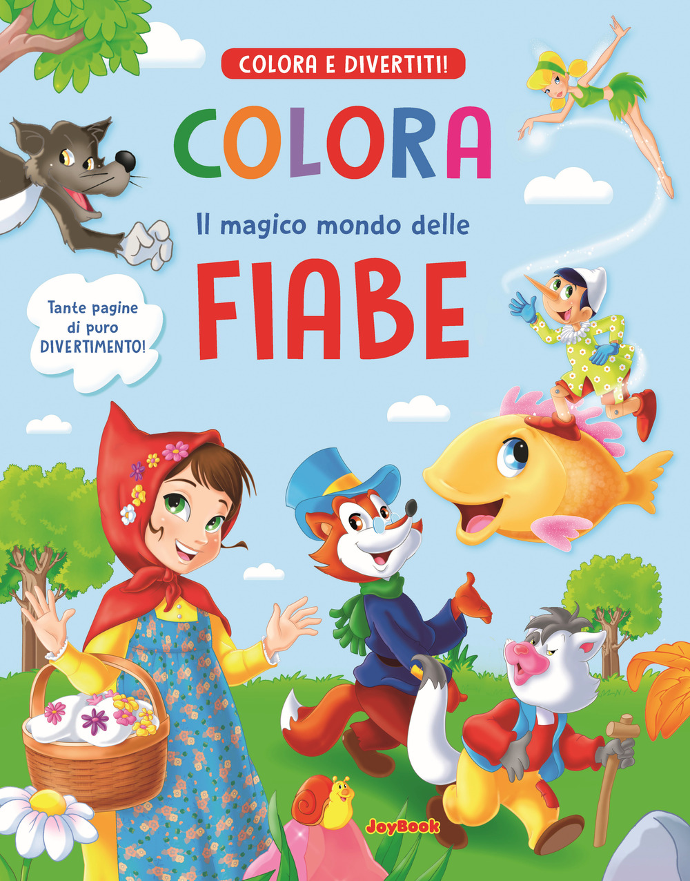 Colora il magico mondo delle fiabe