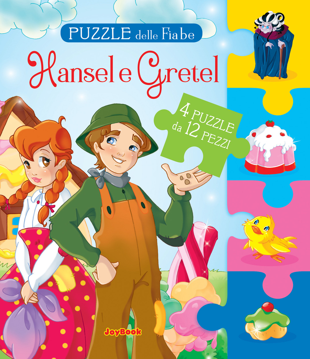 Hansel e Gretel. Puzzle delle fiabe