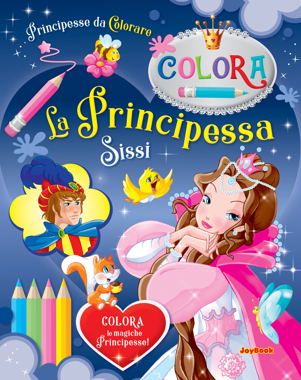 La Principessa Sissi. Principesse da colorare