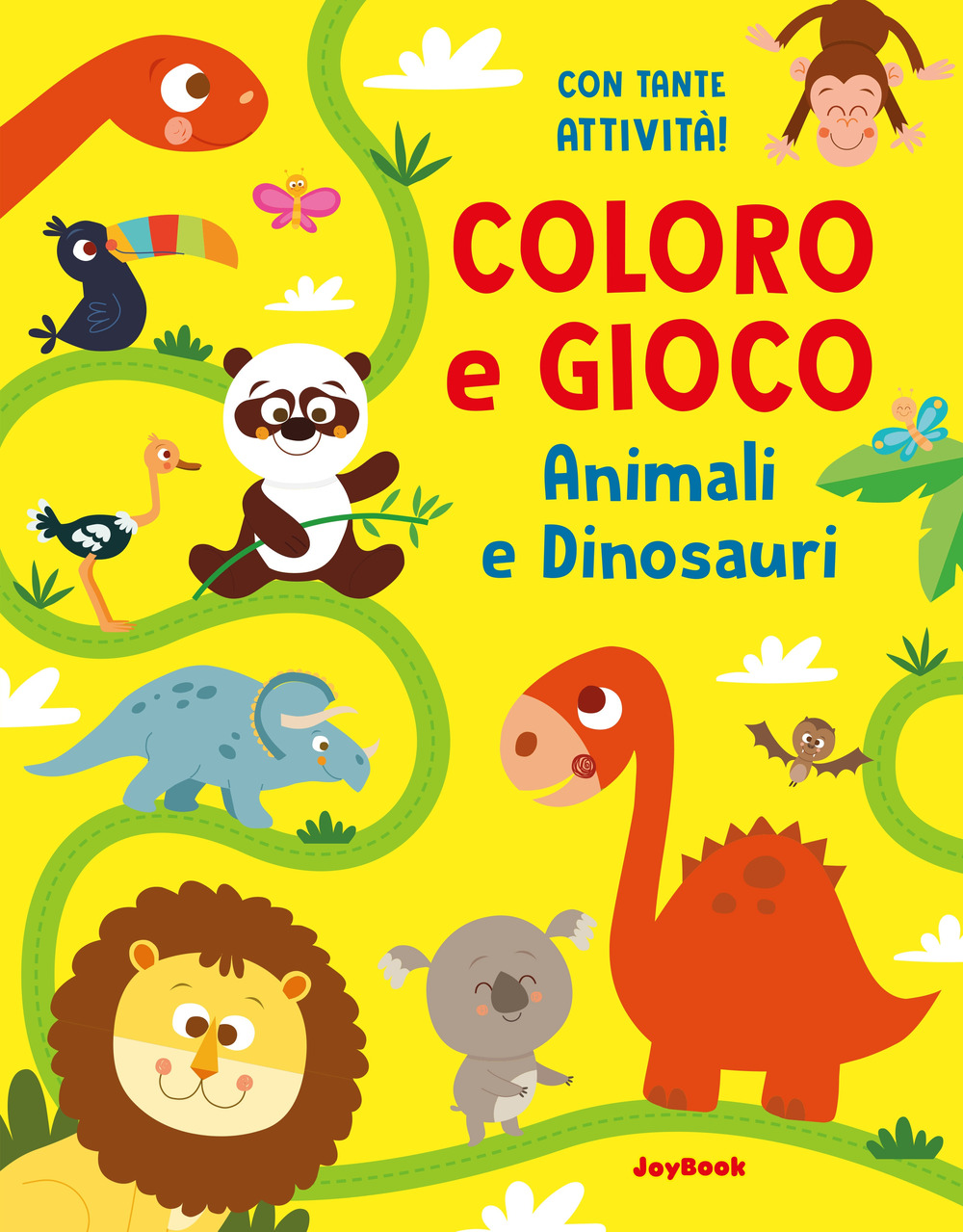 Animali e dinosauri. Coloro e gioco