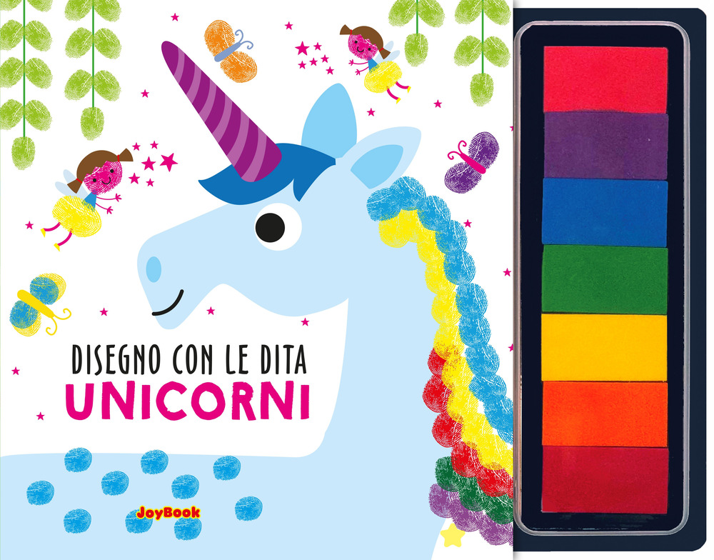 Unicorno. Disegno con le dita