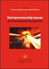 Entrepreneurship issues. An international perspective