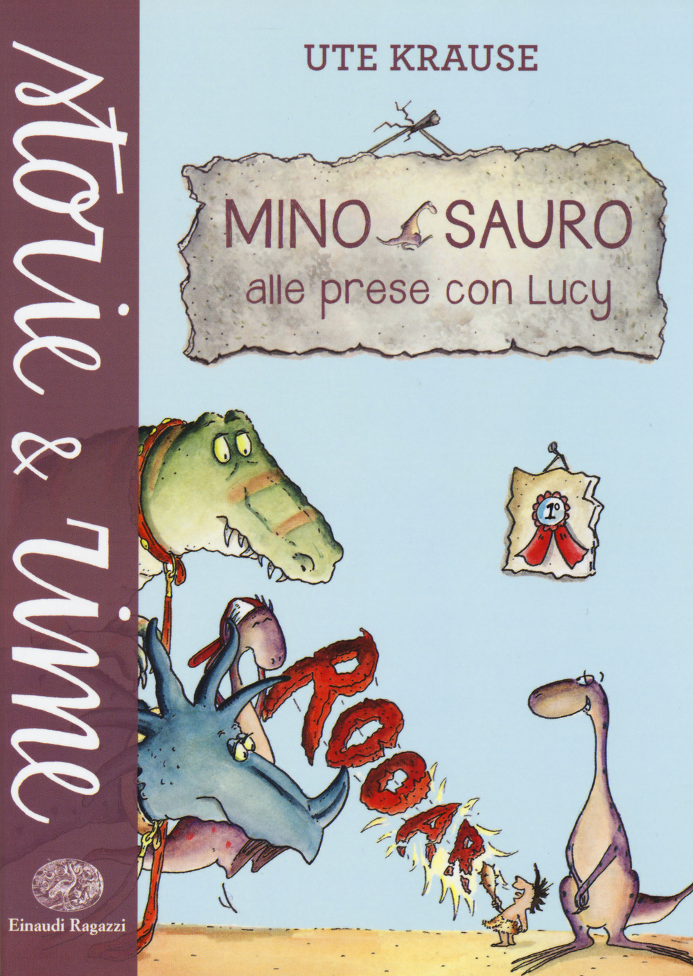 Mino Sauro alle prese con Lucy