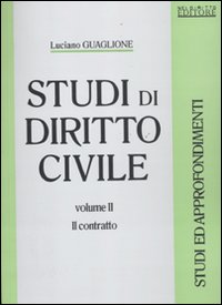 Studi di diritto civile. Vol. 2: Il contratto