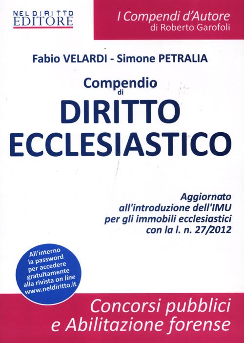 Compendio di diritto ecclesiastico