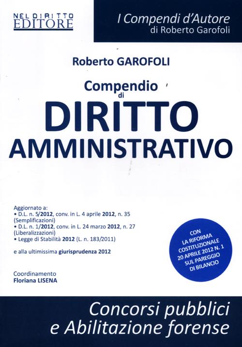 Compendio di diritto amministrativo