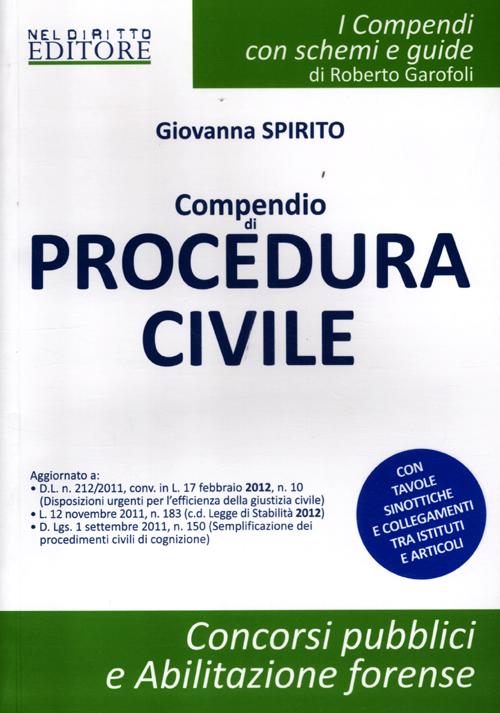 Compendio di procedura civile