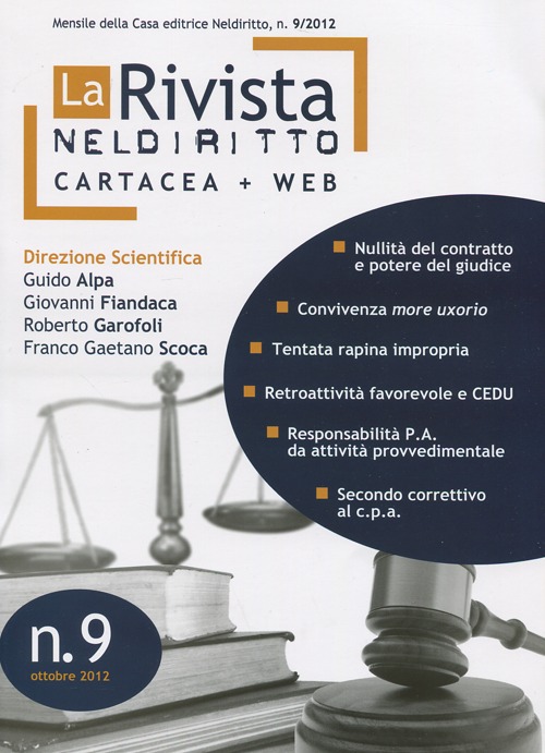 La rivista di Neldiritto. Vol. 9