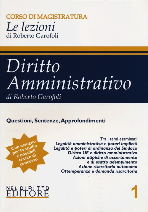 Diritto amministrativo. Vol. 1