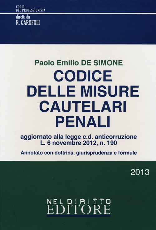 Codice delle misure cautelari penali