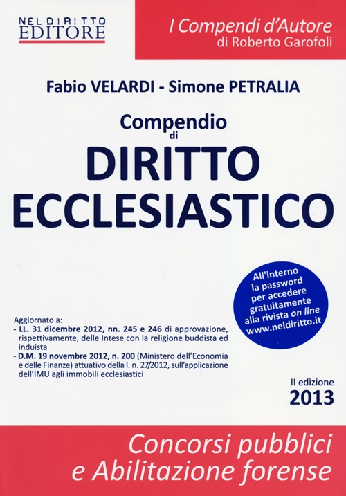 Compendio di diritto ecclesiastico