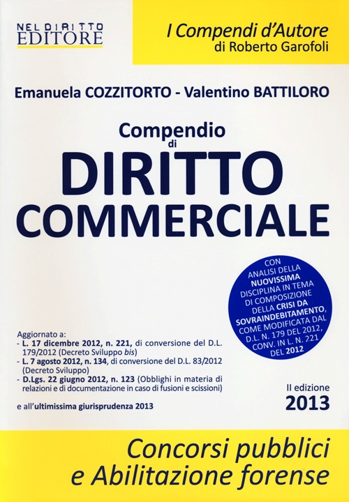 Compendio di diritto commerciale