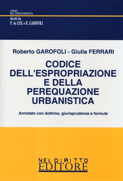 Codice dell'espropriazione e della perequazione urbanistica