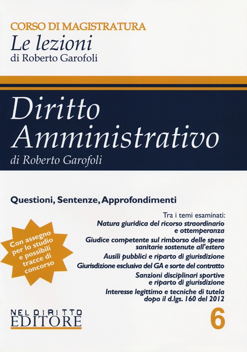 Diritto amministrativo. Vol. 6