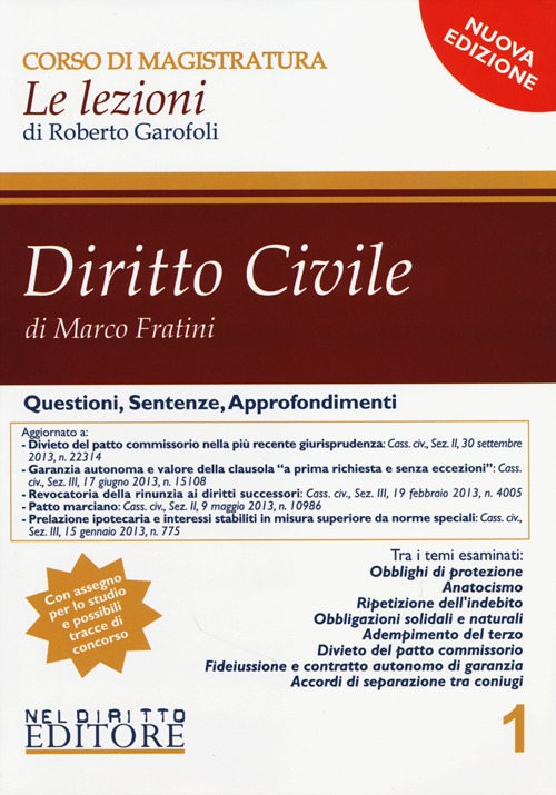 Diritto civile. Vol. 1