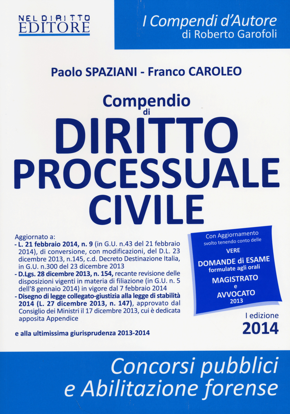 Compendio di diritto processuale civile