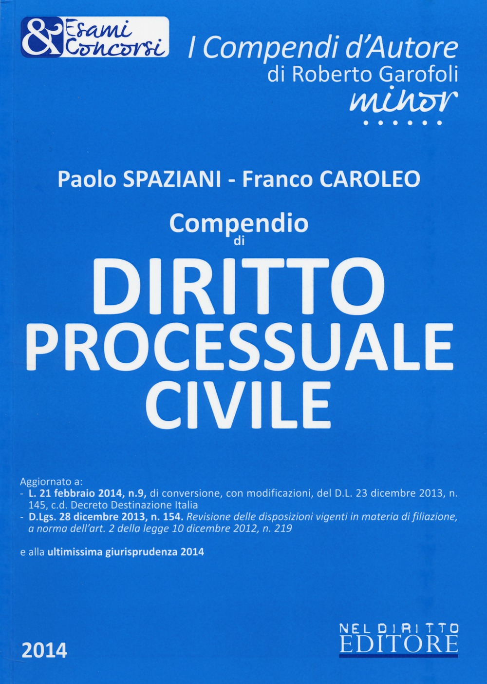 Compendio di diritto processuale civile
