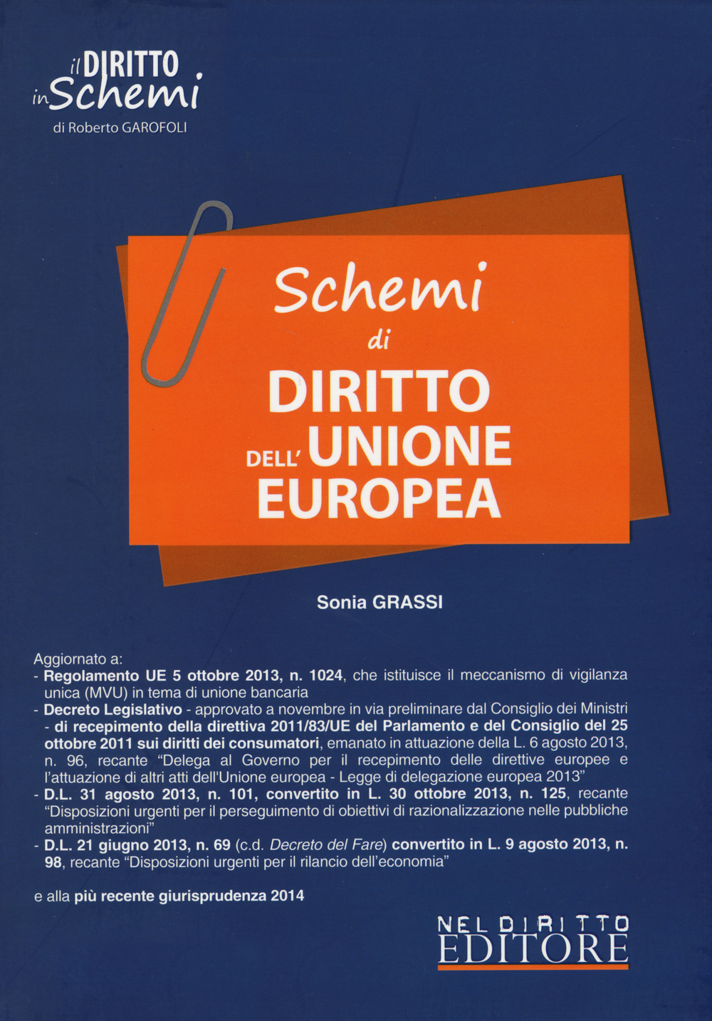 Schemi di diritto dell'Unione Europea