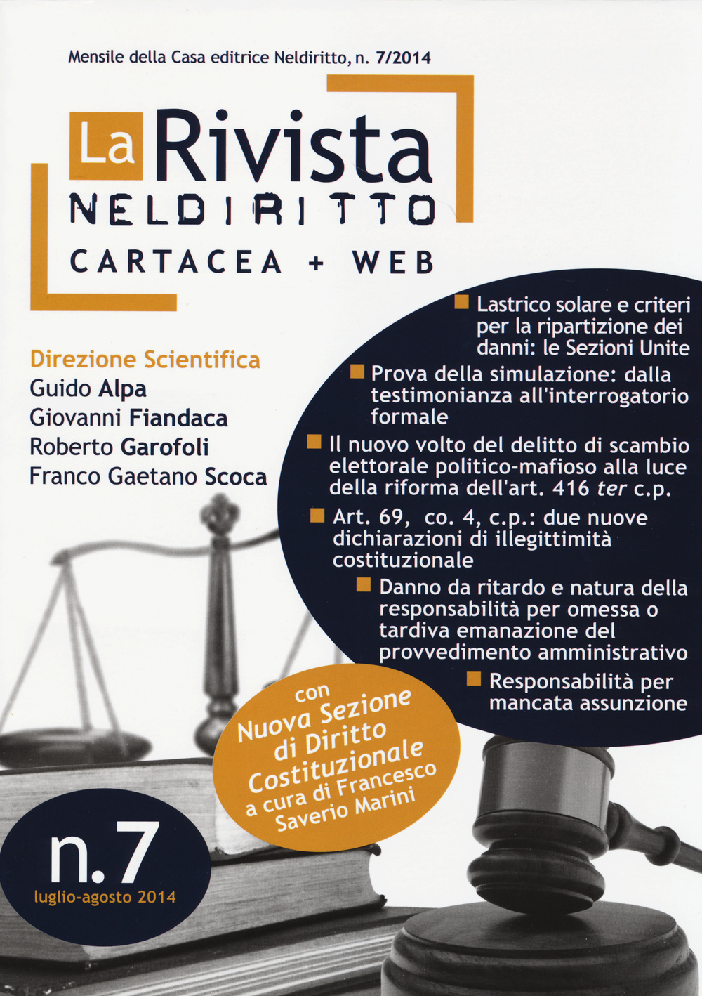 La rivista di Neldiritto. Vol. 7