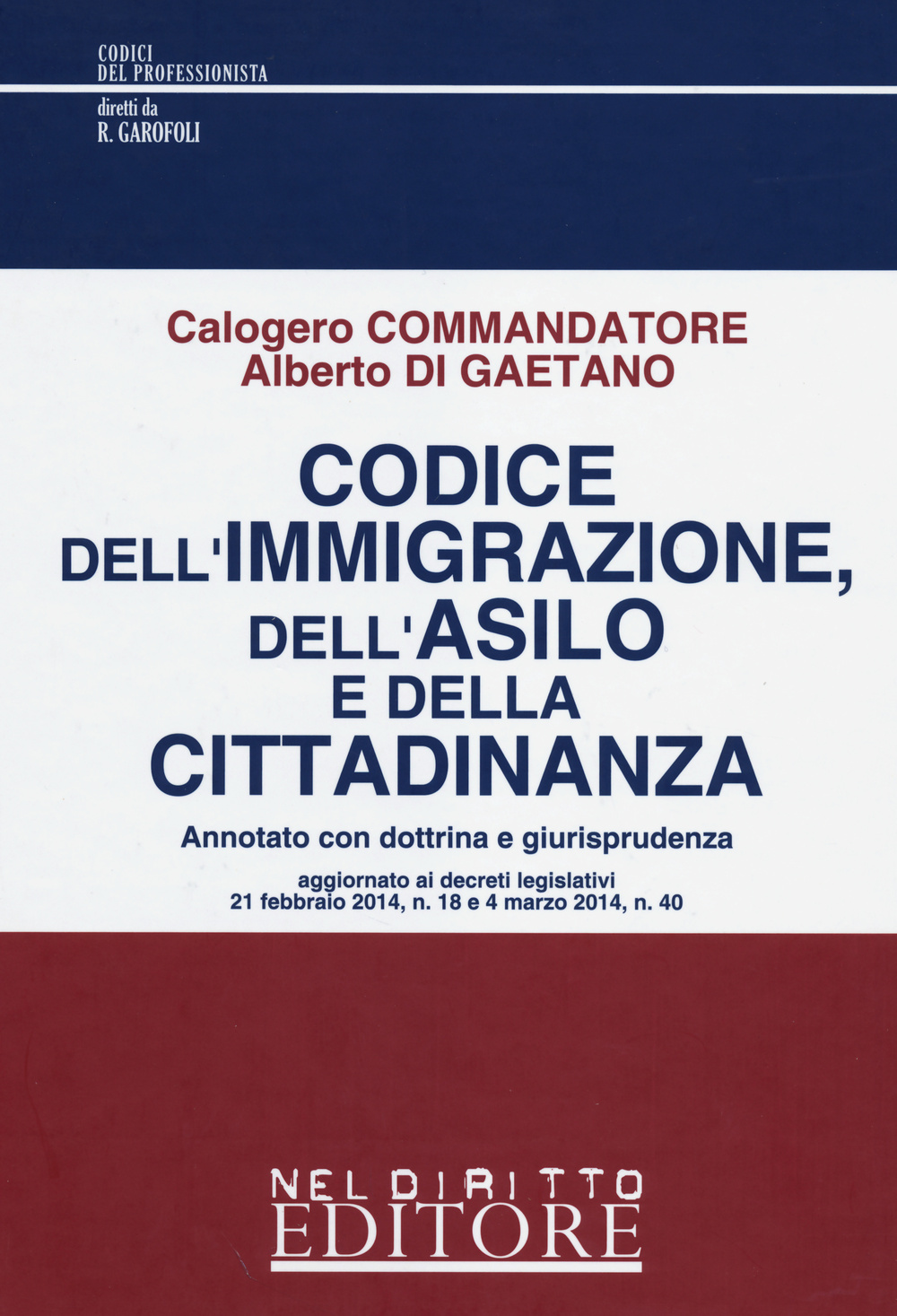 Codice dell'immigrazione, dell'asilo e della cittadinanza. Annotato con dottrina e giurisprudenza