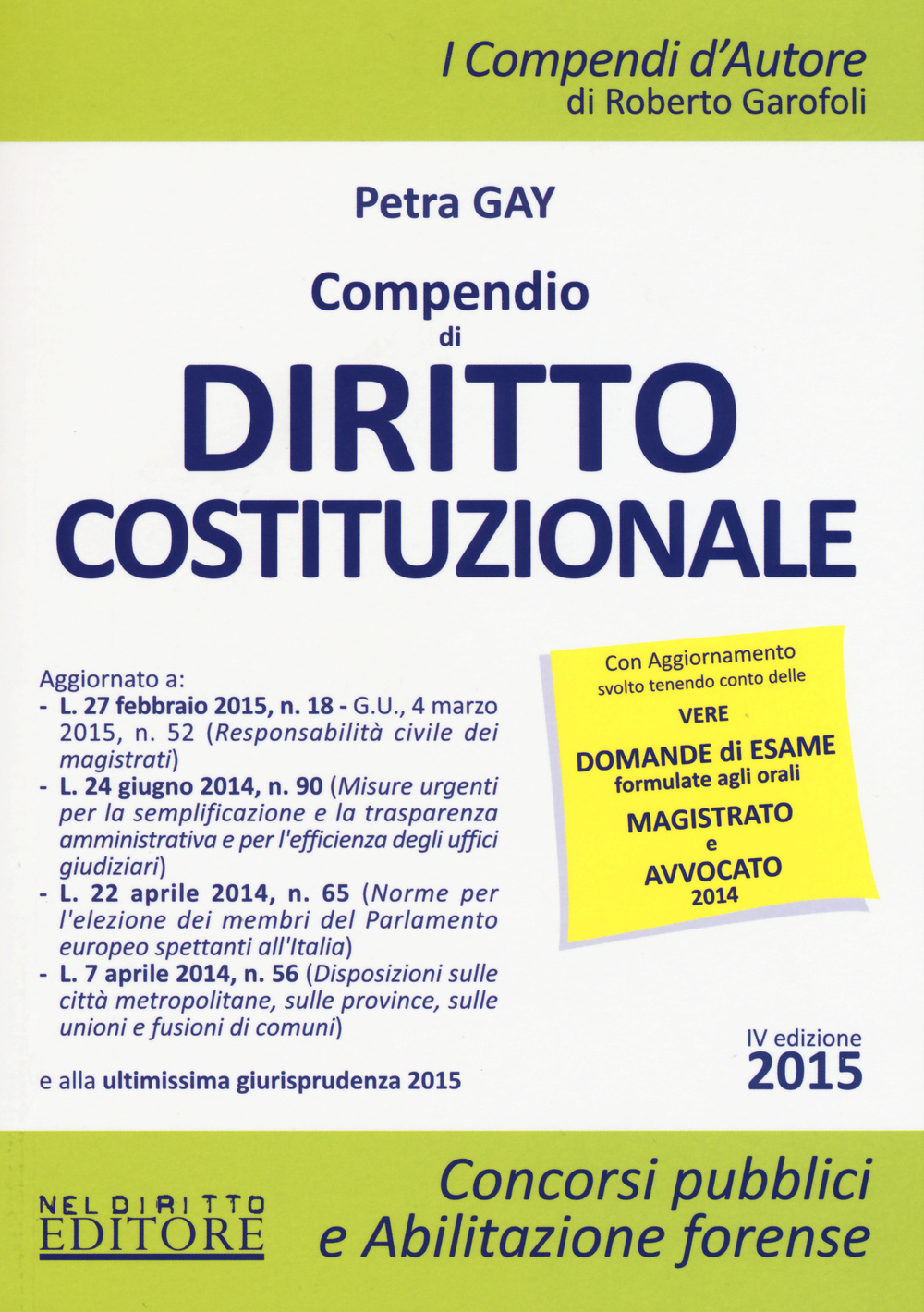 Compendio di diritto costituzionale