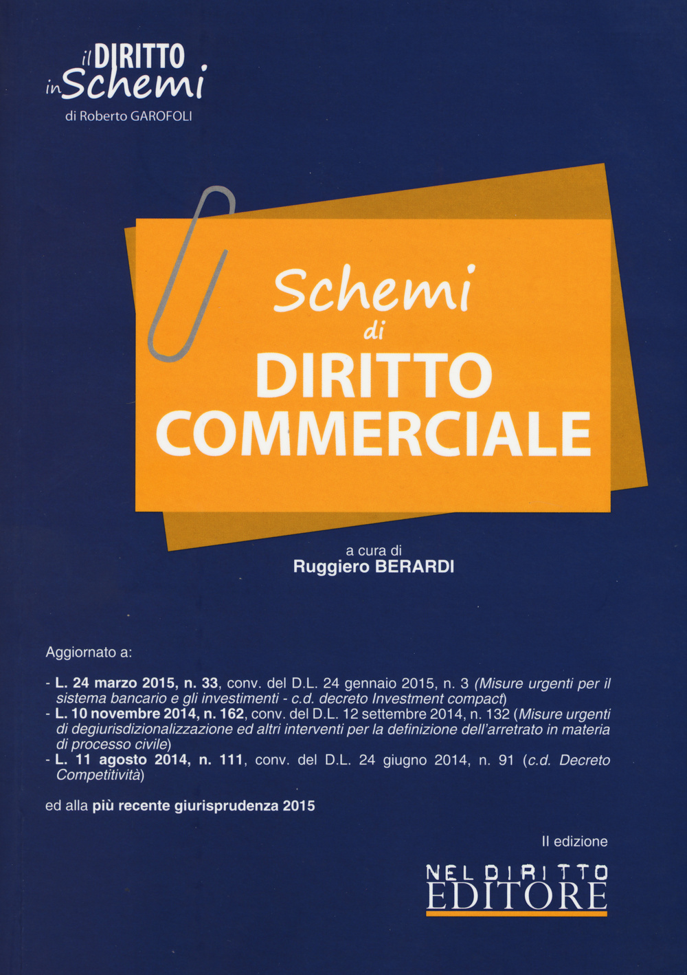 Schemi di diritto commerciale