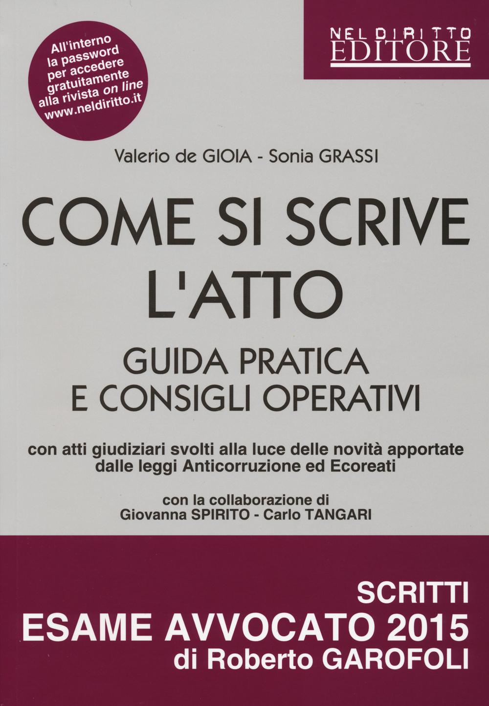 Come si scrive l'atto. Guida pratica e consigli operativi