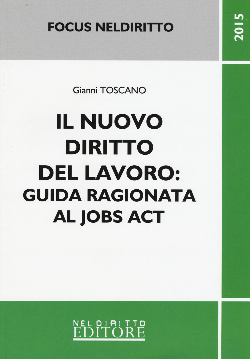 Il nuovo diritto del lavoro. Guida ragionata al jobs act