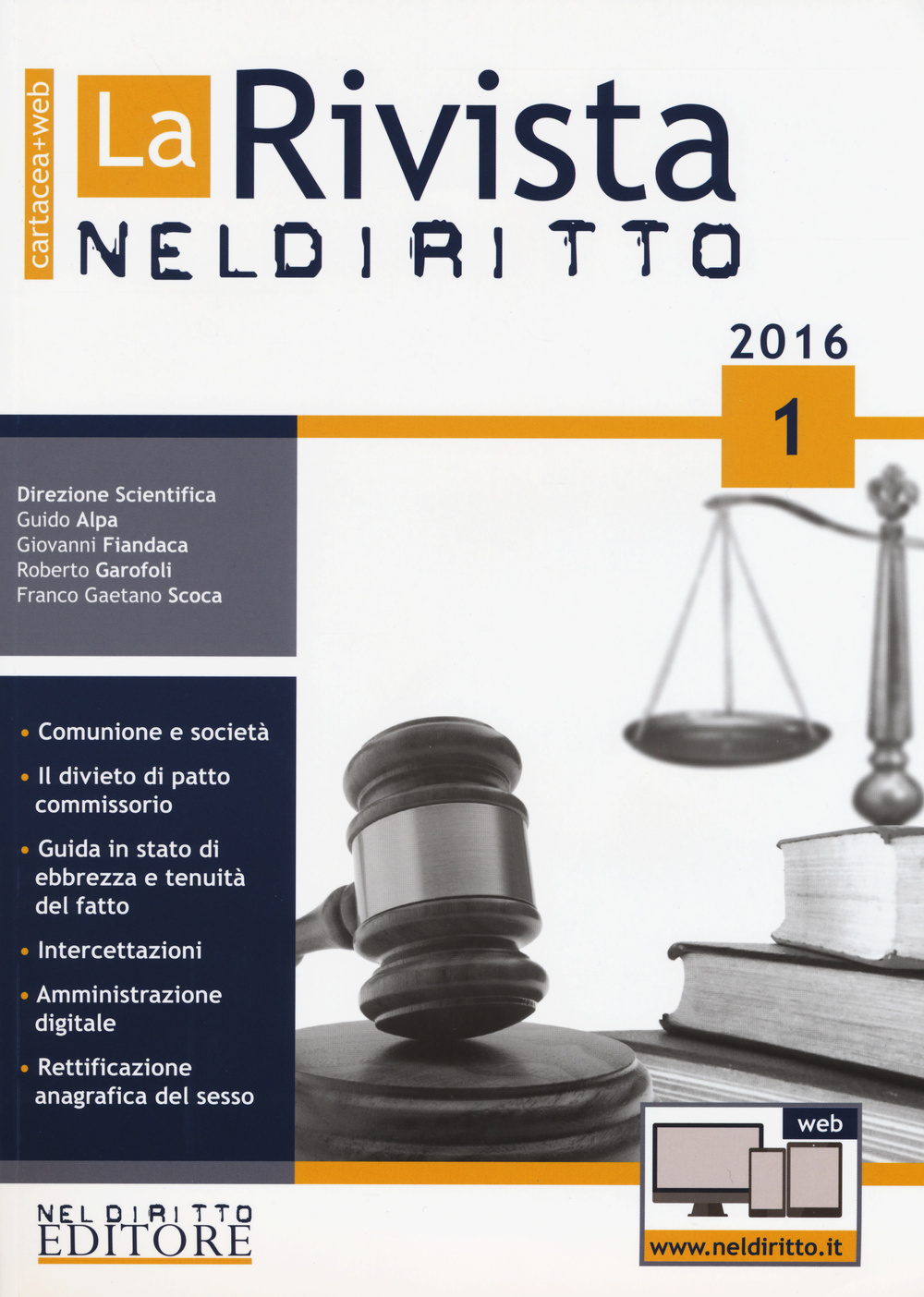 La rivista di Neldiritto. Vol. 1