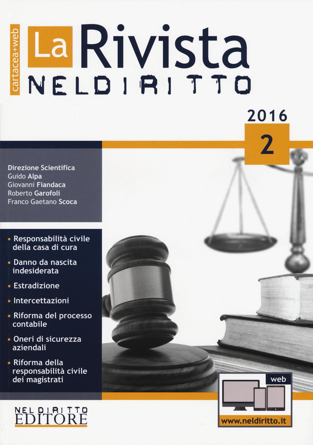 La rivista di Neldiritto. Vol. 2