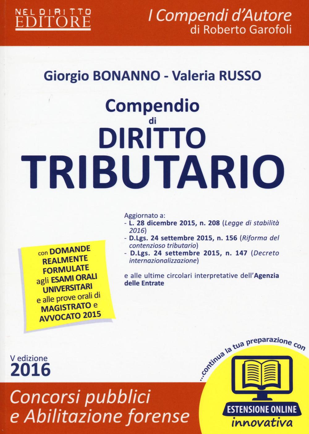Compendio di diritto tributario