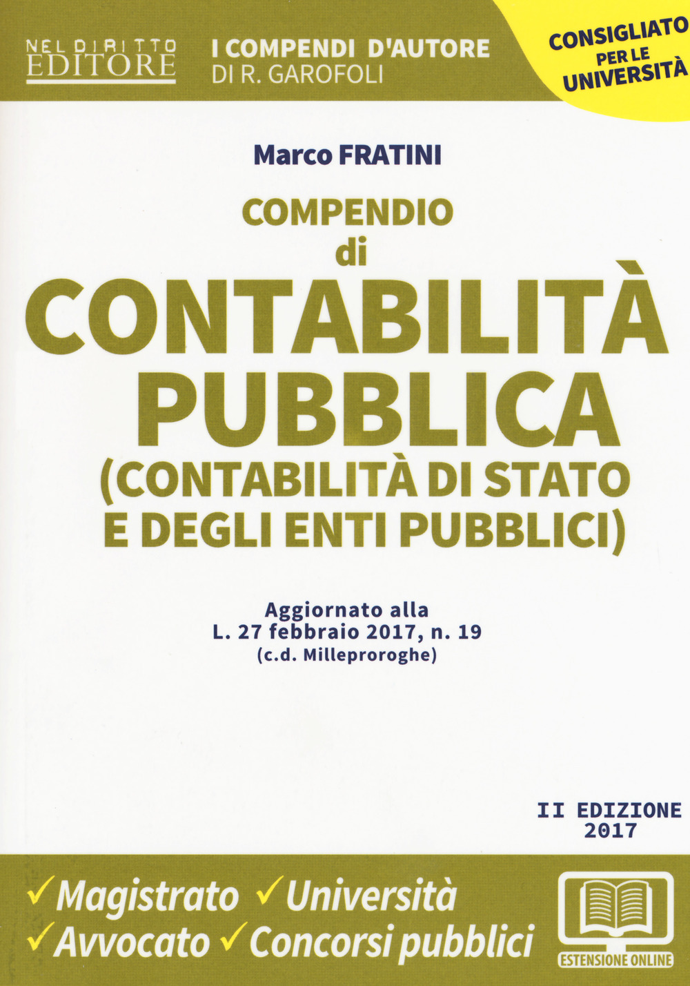 Compendio di contabilità pubblica (contabilità di Stato e degli enti pubblici)