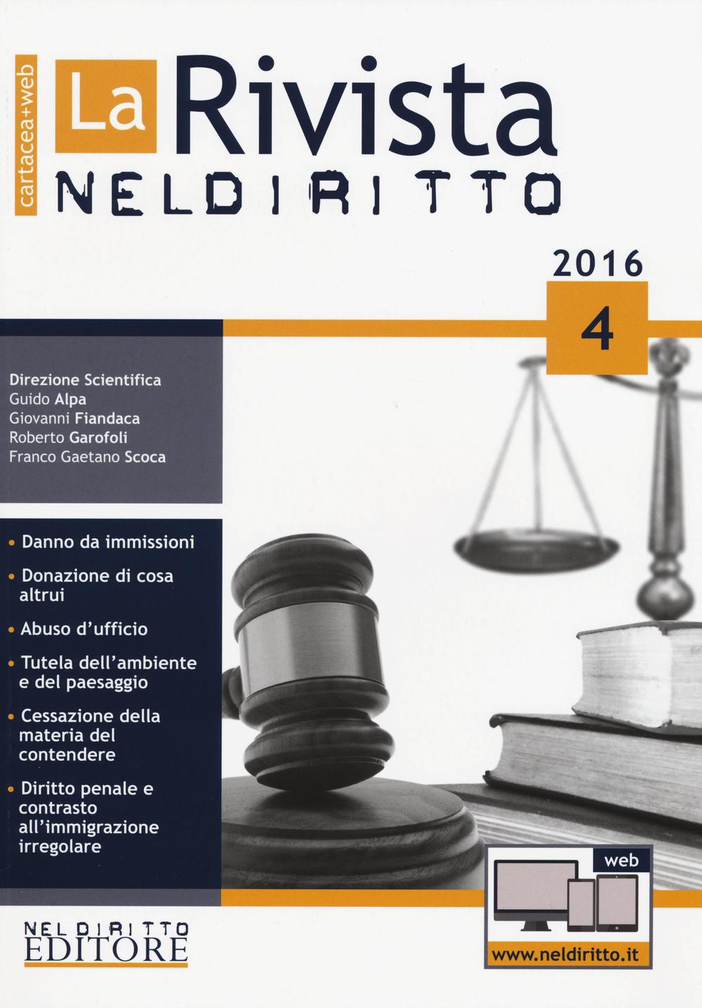 La rivista di Neldiritto. Vol. 4