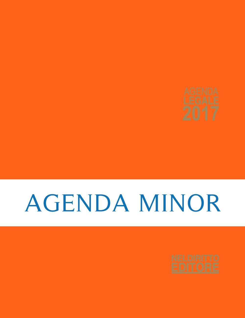 Agenda legale 2017 arancione. Ediz. minore