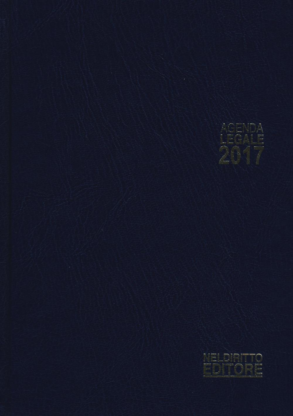 Agenda legale 2017. Ediz. maior