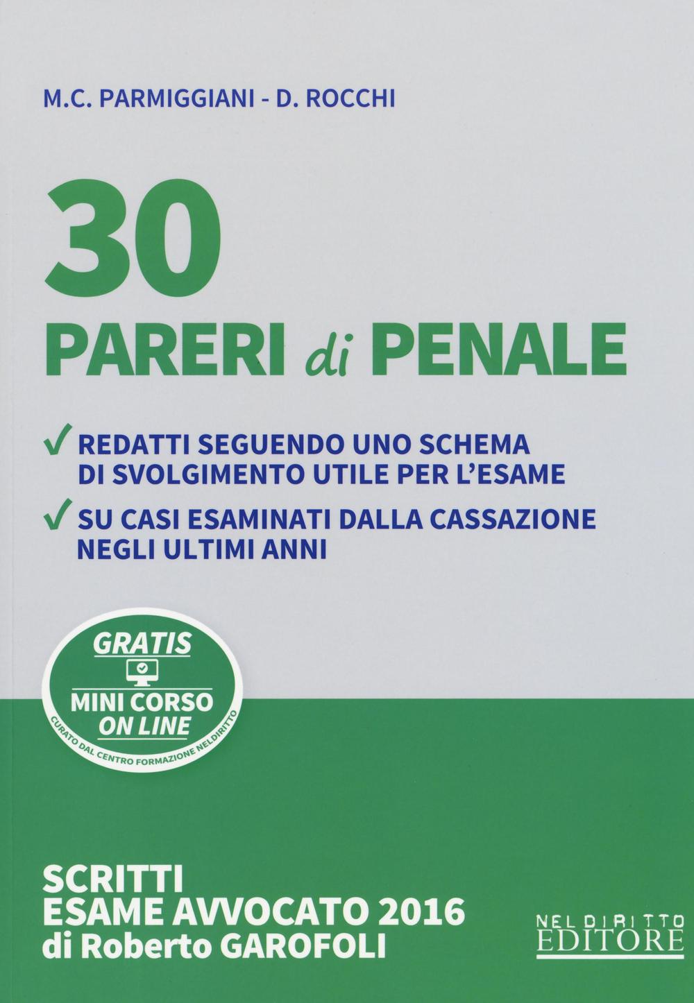 30 pareri di penale