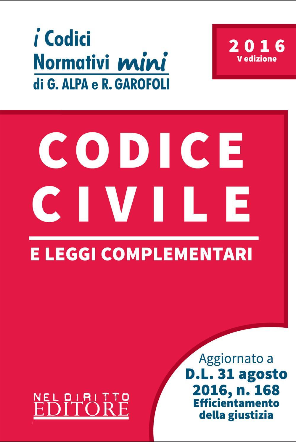 Codice civile e leggi complementari