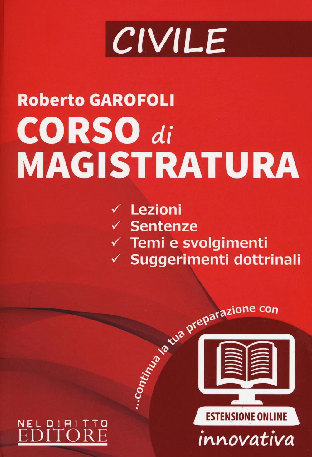 Corso magistratura. Civile