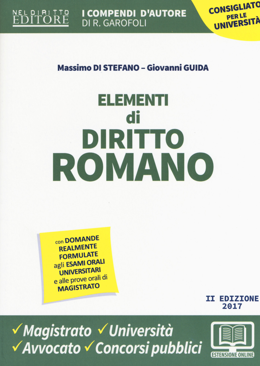 Elementi di diritto romano