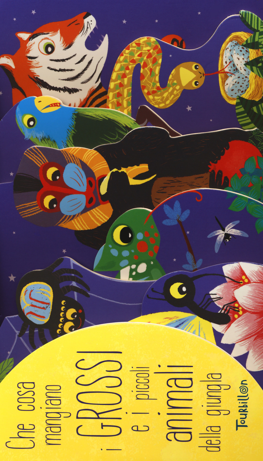 Che cosa mangiano i grossi e i piccoli animali della giungla