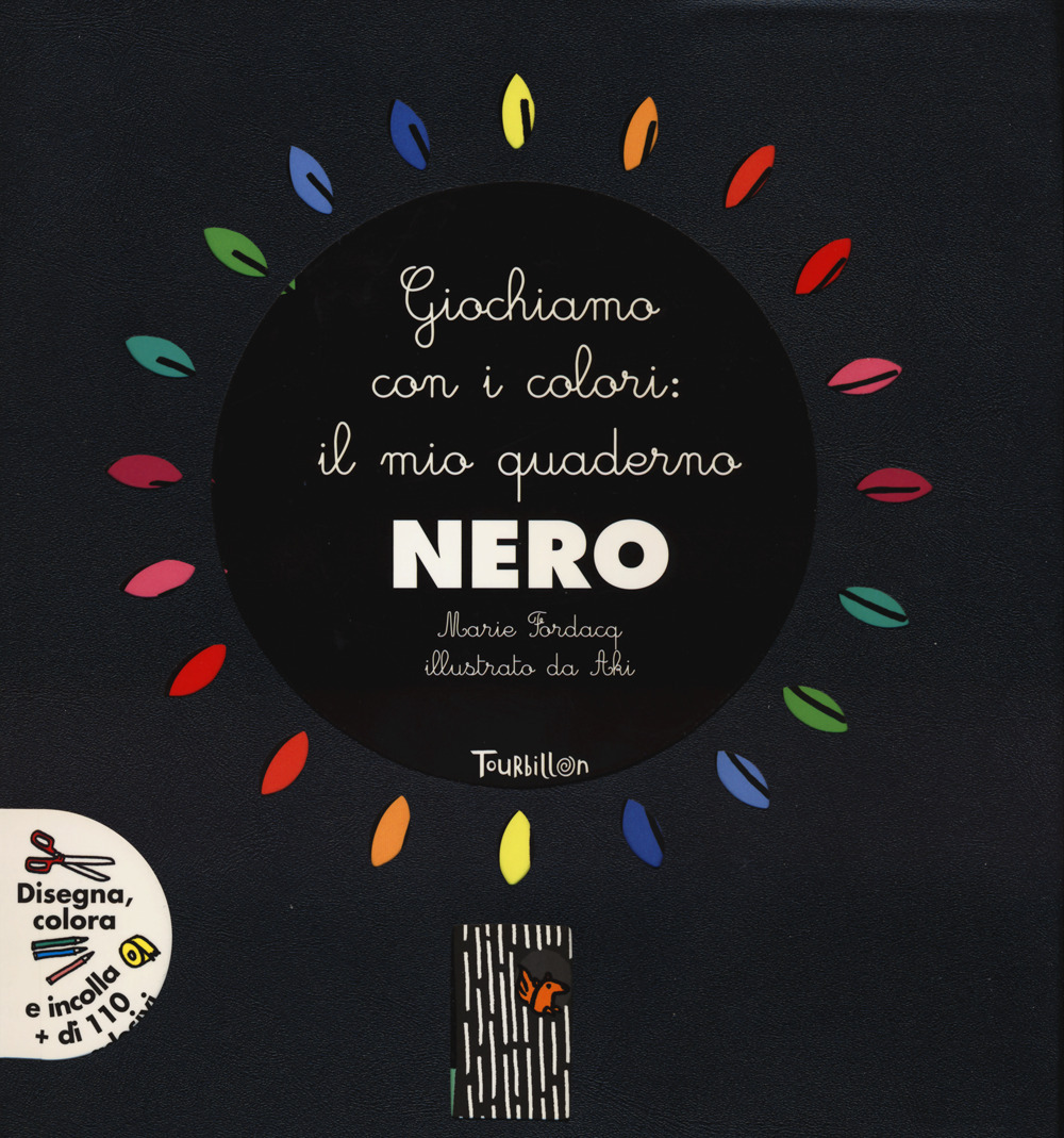 Giochiamo con i colori: il mio quaderno nero