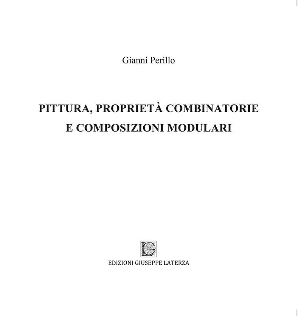 Pittura, proprietà combinatorie e composizioni modulari