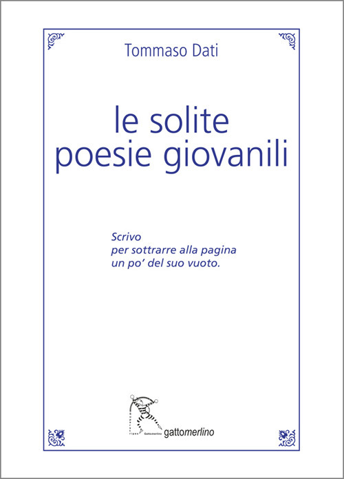 Le solite poesie giovanili