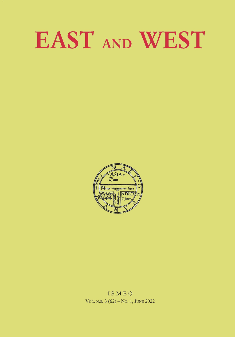 East and West. Vol. 1